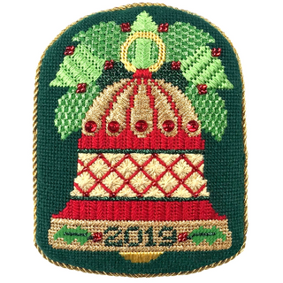 2019 Limited Edition Ornament Painted Canvas with Stitch Guide