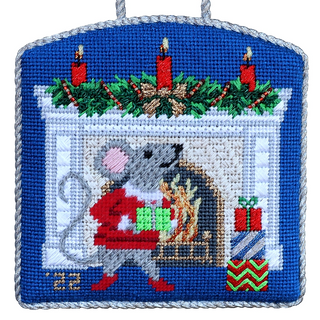 2022 Limited Edition Ornament Painted Canvas with Stitch Guide