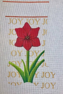Amaryllis Joy stocking