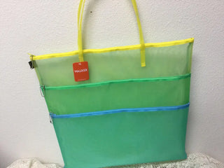 Walker Mesh Bag Triple Zip with Handle