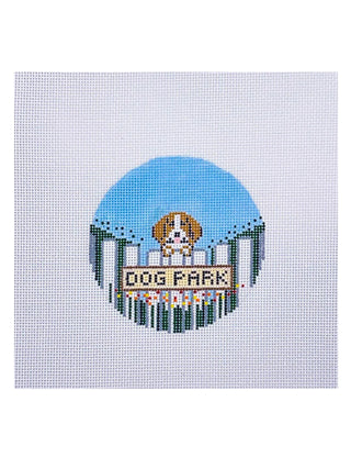 Beagle Dog Park Ornament