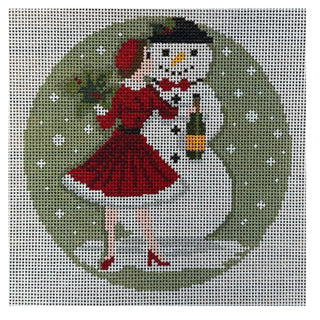 Betty Bubbles with Snowman Ornament
