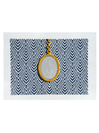 Blue Wave with Pendant Tote