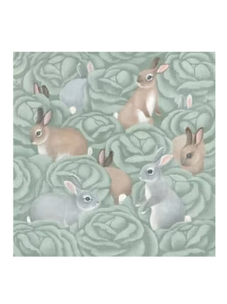 Bunnies in Cabbage Patch