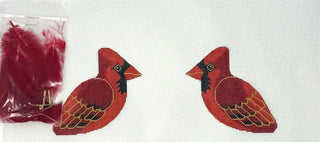 Cardinal Clip on Bird Ornament