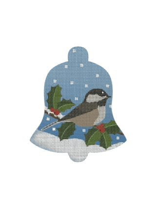 Chickadee Snow Bell Ornament