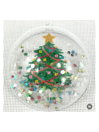 Christmas Tree Dome Ornament