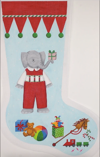 Elephant Boy Stocking