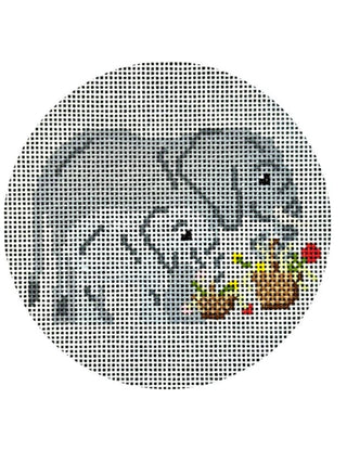 Elephant and Baby Ornament