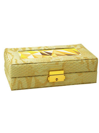 Lee’s Leather Goods Rectangle Jewelry Box