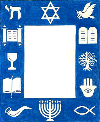 Judaic Symbols Frame
