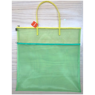 Walker Mesh Bag Double Zip with Handle