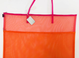 Walker Mesh Bag Double Zip with Handle