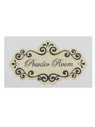 Powder Room Sign