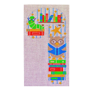 Reading Candy Cane Ornament