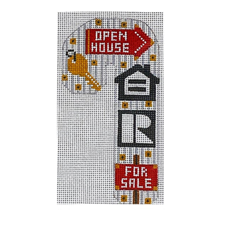 Realtor Candy Cane Ornament