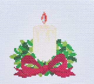 Red Ribbon Candle
