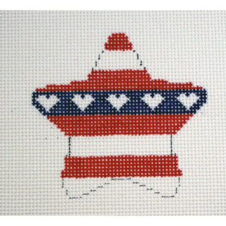 Red, White, Blue Star