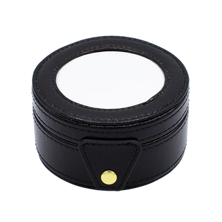Lee’s Leather Goods Round Gift Box