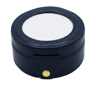 Lee’s Leather Goods Round Gift Box