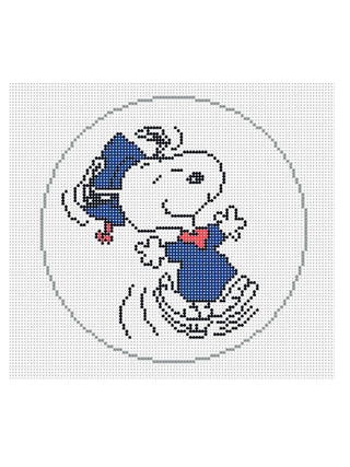Snoopy Graduation Dance Ornament