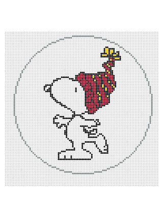 Snoopy in Stocking Cap