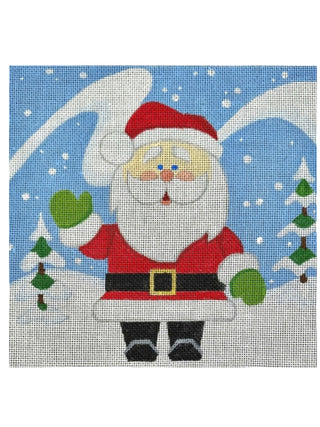 Snowy Face Pillow
