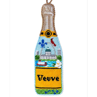 St. Louis Veuve Bottle Ornament