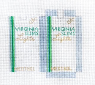 Virginia Slims Menthol Light Cigarette 3D