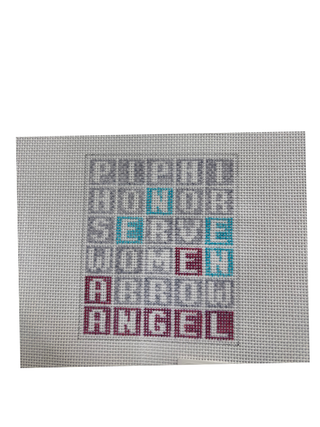 Pi Phi Wordle  canvas